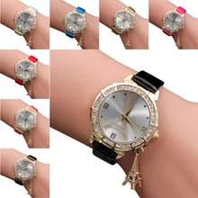 Clock Women Female Models Fashion Thin Belt Rhinestone Belt Watch Charming Gift Beautiful High Qulity Hot Selling Cute M1