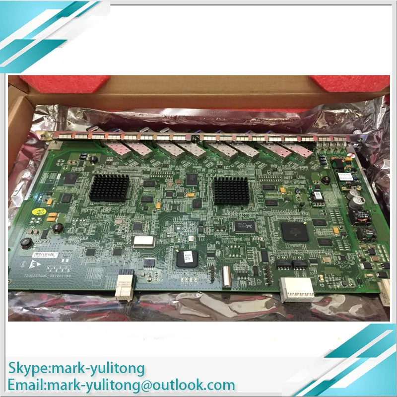 Zte 8 портов плата пассивной оптической сети Ethernet для C300 OLT. Плата ETGO ETGOD с 8 модулями EPON