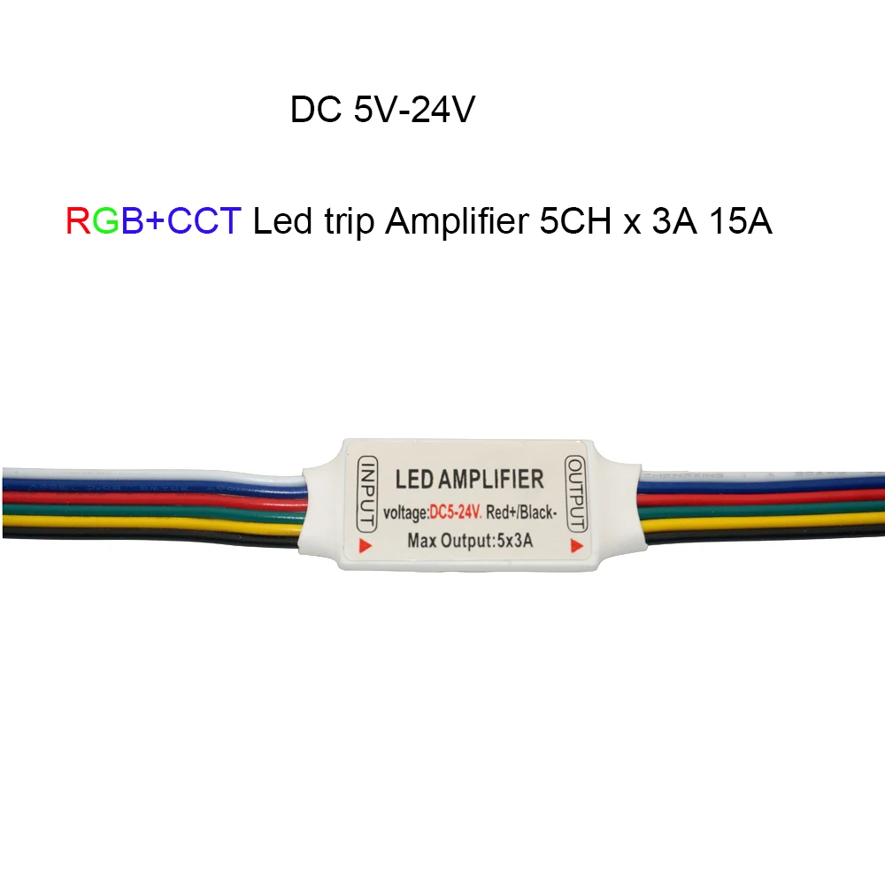 Мини 3 ключа 4key DC5V 12 в 24 в один цвет/RGB+ CCT светодиодный Усилитель диммер контроллер для 5050 3528 Светодиодная лента светильник - Цвет: RGB  CCT