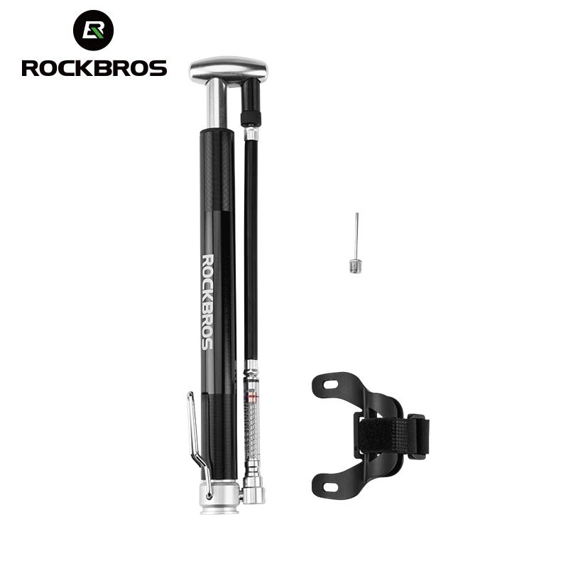 Bike Mini Floor Foot Air Pump with Gauge Presta and Schrader High Pressure