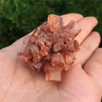 

Natural stone minerals aragonite Raw Quartz Point Selenite Rough Crystal Cluster Calcspar Minerals Specimen Healing Gift 1pcs