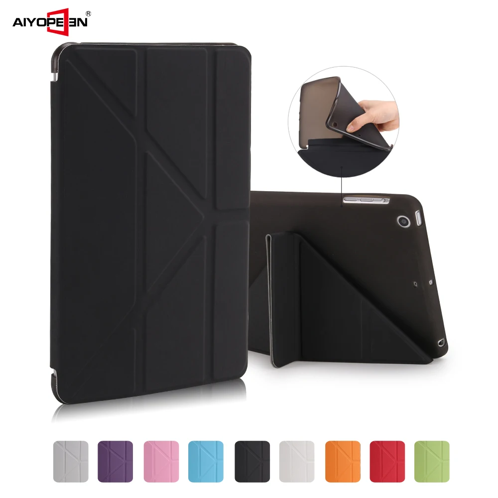 

For iPad Mini 1 2 3 Case Ultra Slim PU Leather+Glitter Silicone Soft Back Cover for Apple iPad Mini 3 2 Case Auto Sleep/Wake up