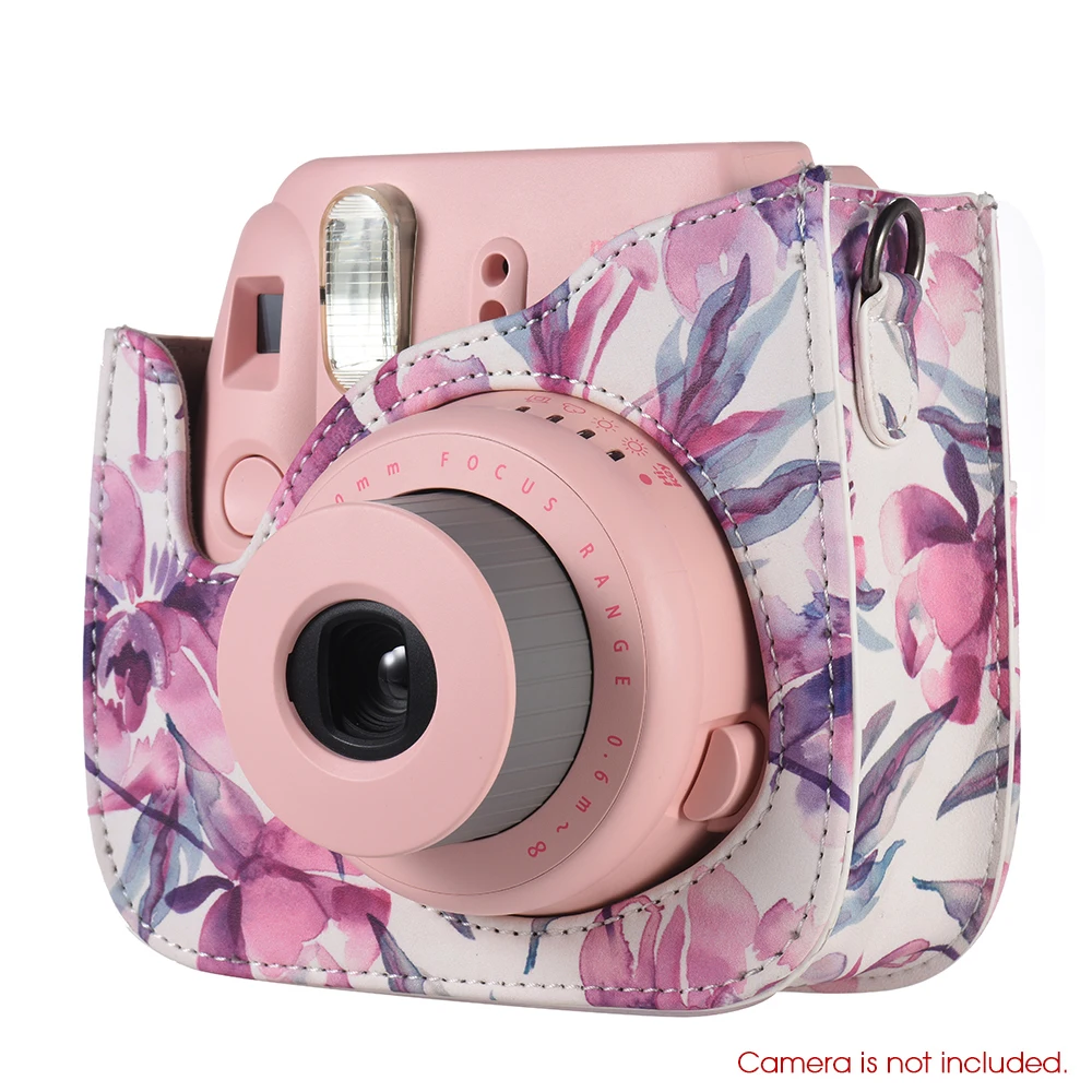 Камера andoer сумка чехол для Fujifilm Instax Mini 9 Mini 8 Mini 8+ Mini8s Mini 8 мгновенная пленка фото камера PU Чехол