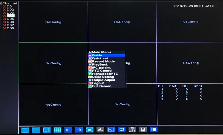  Red Panel Hi3536C Xmeye 8CH*4K 8CH*8M 8 Channel H.265+ Audio 48V POE Onvif IP Camera CCTV NVR - 32963805669