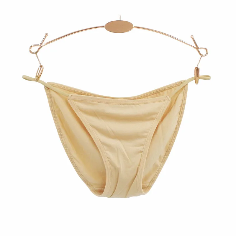 BllooBeell 4pcs Low Waist Women's Underwear Panties Sexy Modal Briefs Bikini Solid Female Thong Seamless Lady G String Size M/L