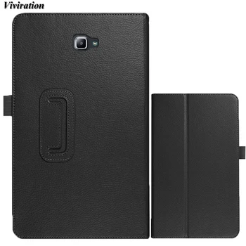 

Tab A6 10.1 Folio PU Leather Case Flip Cover For Samsung Galaxy Tab A 6 10.1 T580 T585 Luxury Protective Tablet Cover Case Shell