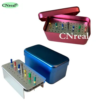 

1 Piece Autoclave Disinfection Sterilization Holder Block Case Box for Endo Files 60 Holes