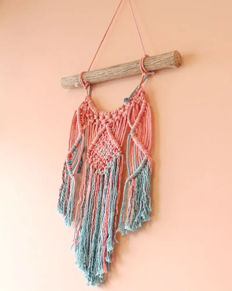 Handmade Macrame Menggantung Dekorasi Pekerjaan Tangan Bohemia