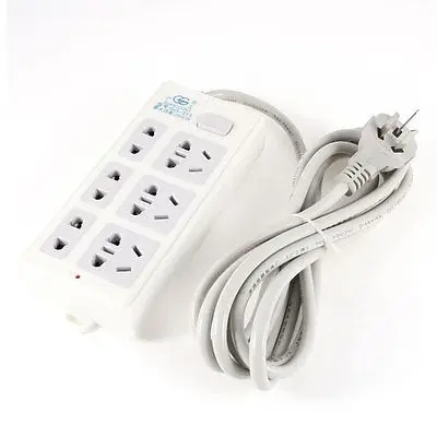

Offcie US AU EU Type Plug Socket Electric 9 Outlet Power Strip Splitter 250V 16A