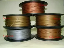 Hot saling Reprap 3d printer 1.75mm filament Metal Consumable Material for MakerBot/RepRap/UP