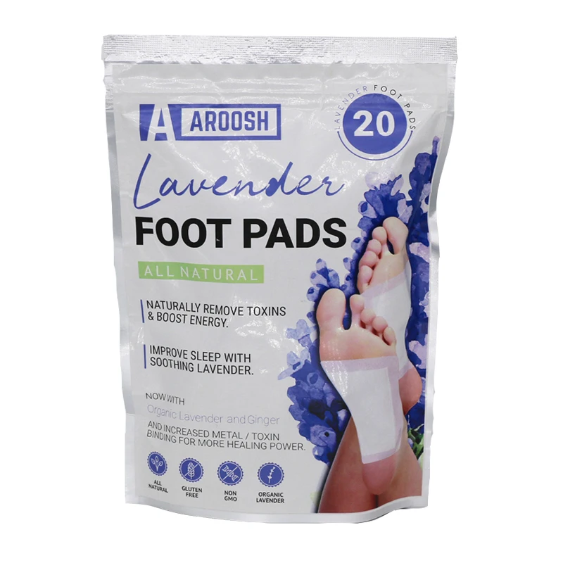 lavender foot pads