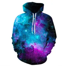 Mr 1991INC Space Galaxy font b Hoodies b font Hooded Men font b Women b font