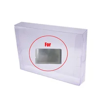 H 100 шт прозрачный синий Чехол протектор рукава для sega Genesis игр картридж