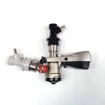 

Beer Keg Tap System "D" Coupler ,"D" Keg Coupler with with ball lock gas in and liquid out