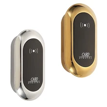 Electronic sensor lock with smart wristband card for sauna dressing room