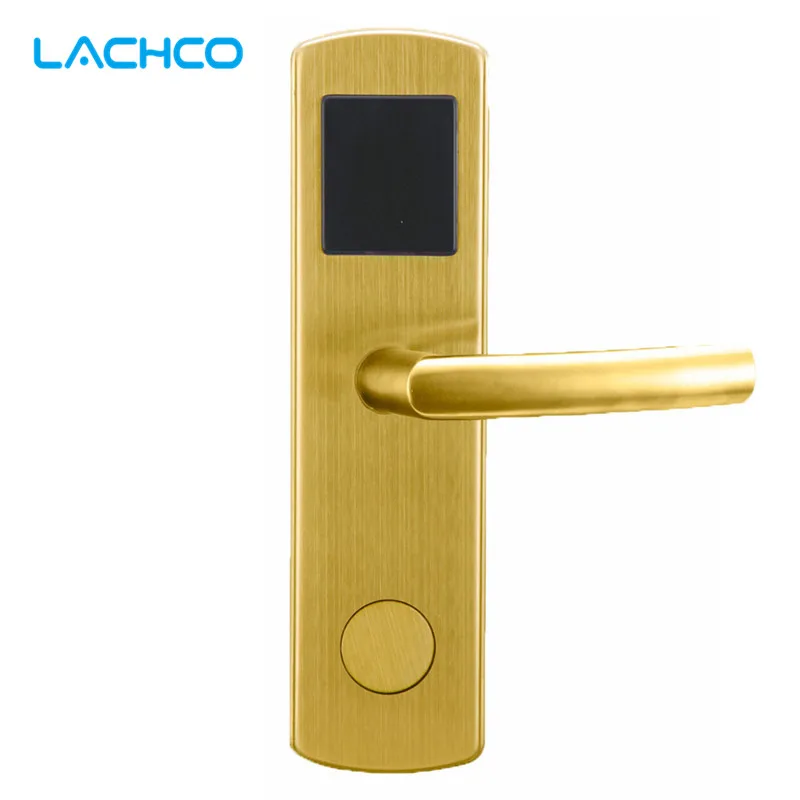 Умный дверной замок с цифровой картой нержавеющая сталь L16041SG|electronic card lock|lock smartdoor