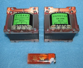 

Single-ended pusher transformer 5K: 20K inverting balance push transformer 100MA working current 300B