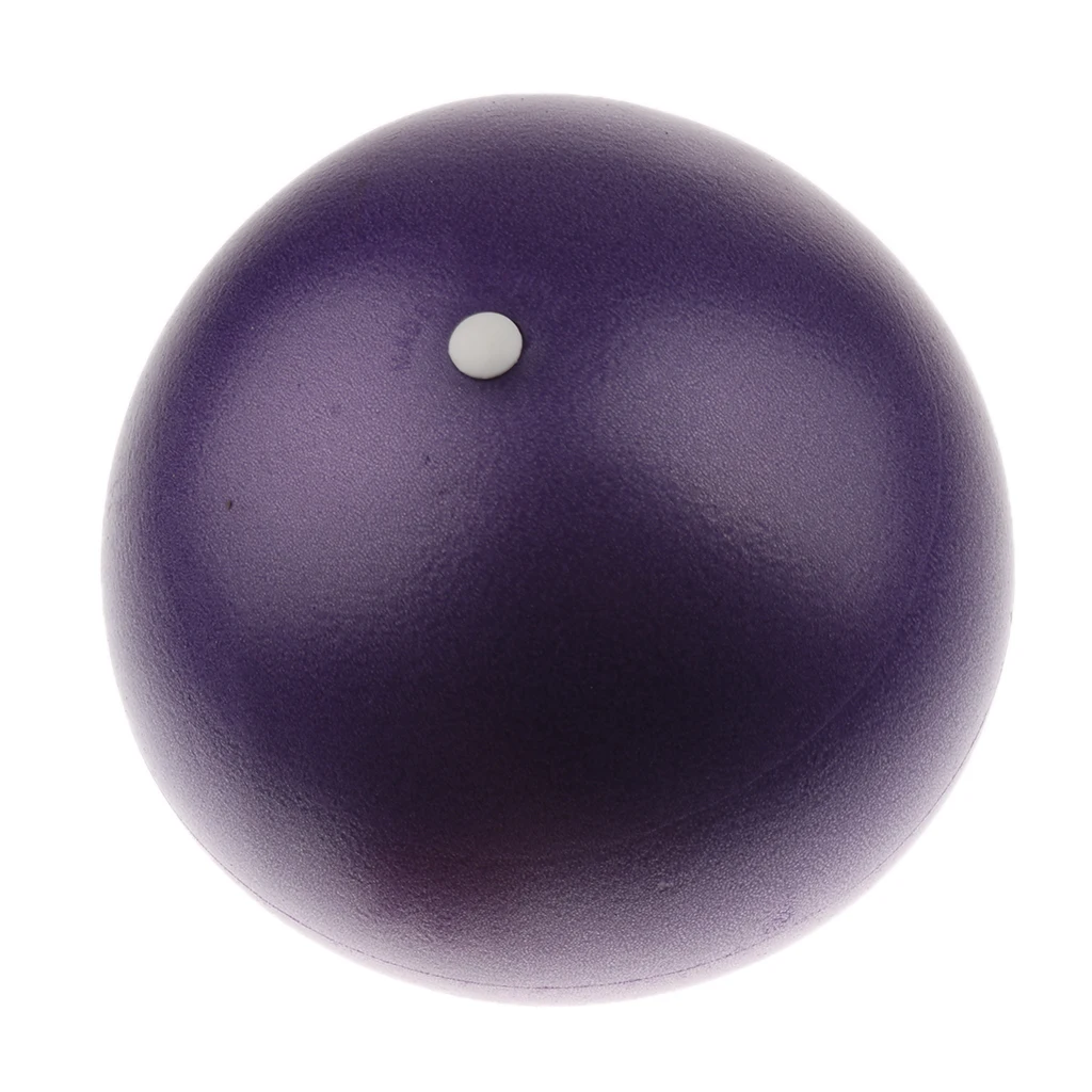2 шт. йога мяч ПВХ материал физический мяч для фитнеса и йоги Анти-взрыв прочный 15 см фиолетовый для внутреннего или наружного использования