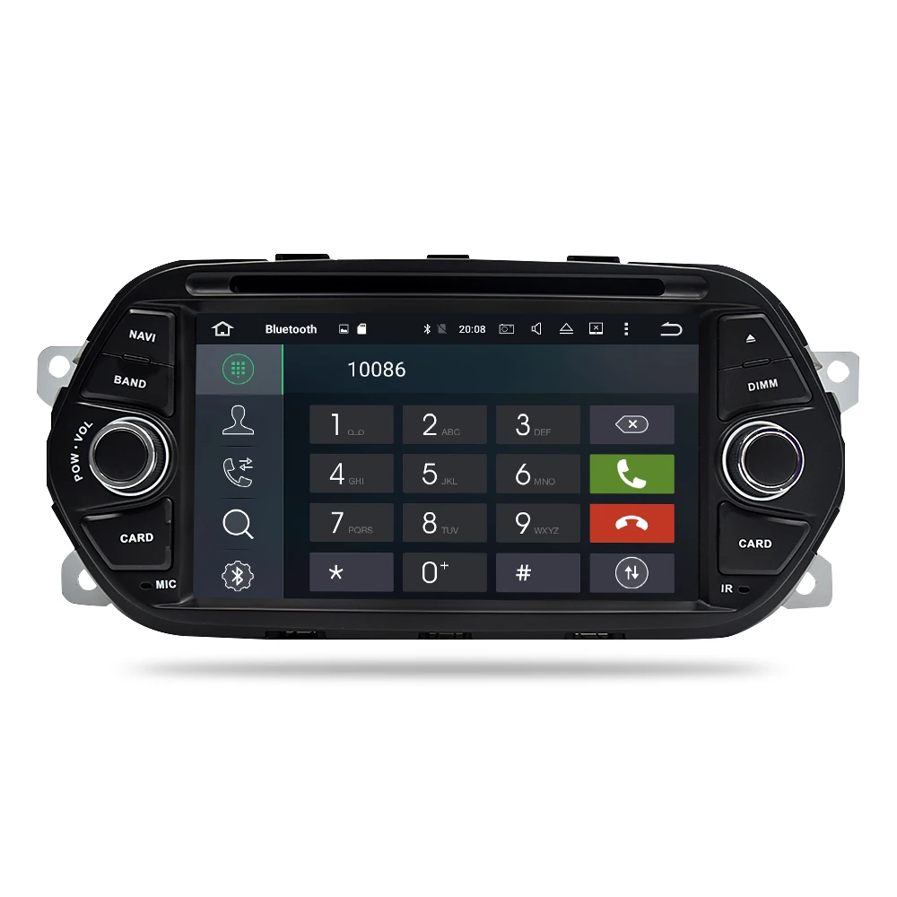 Android 7,1, 8,0 2G 4G RAM coche DVD estéreo unidad principal para Fiat Tipo Egea 2015 2016 Auto 2017 radio GPS navegación flash 16G 32G