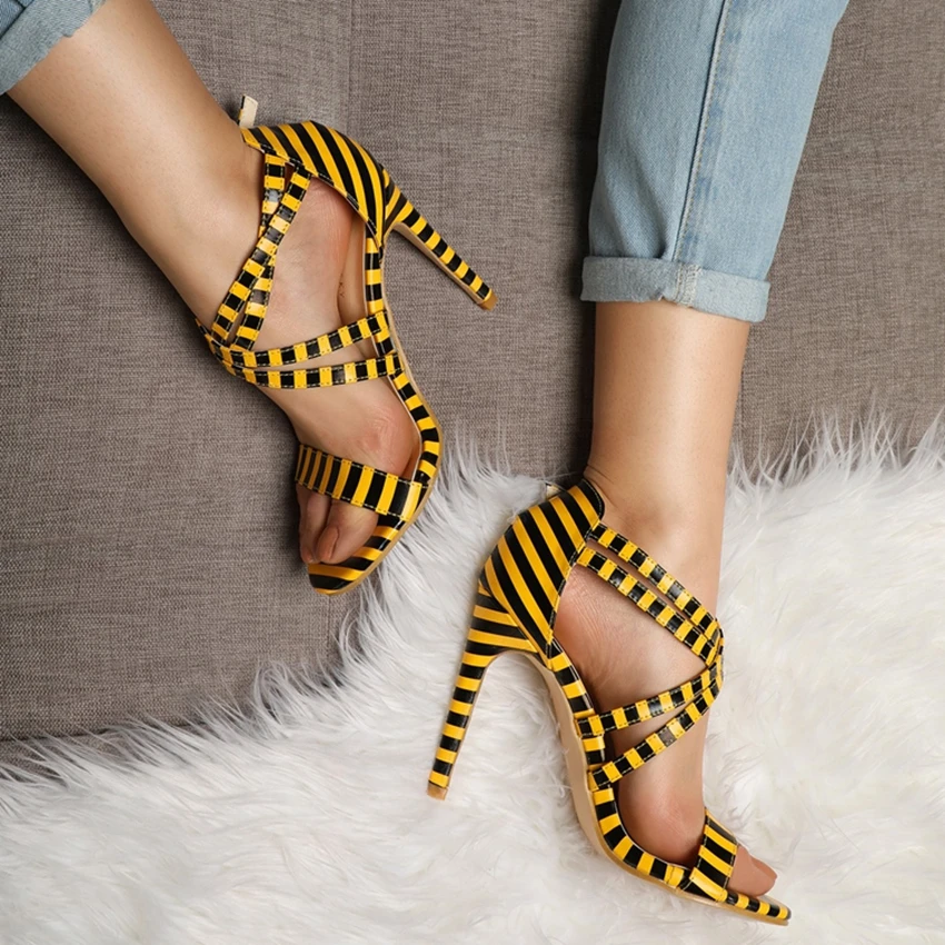Summer Peep Toe Womens Pumps Sandals Woman Dress Wedding Shoes Ladies High Heel Shoes Lady High Heels Women Sandalia Feminina