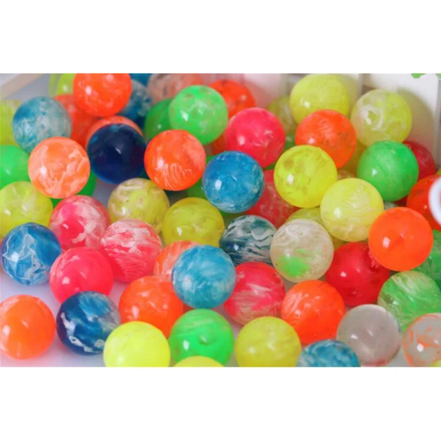 Buy 25mm Rubber Bouncing Ball 10pcs/lot Mix Colors