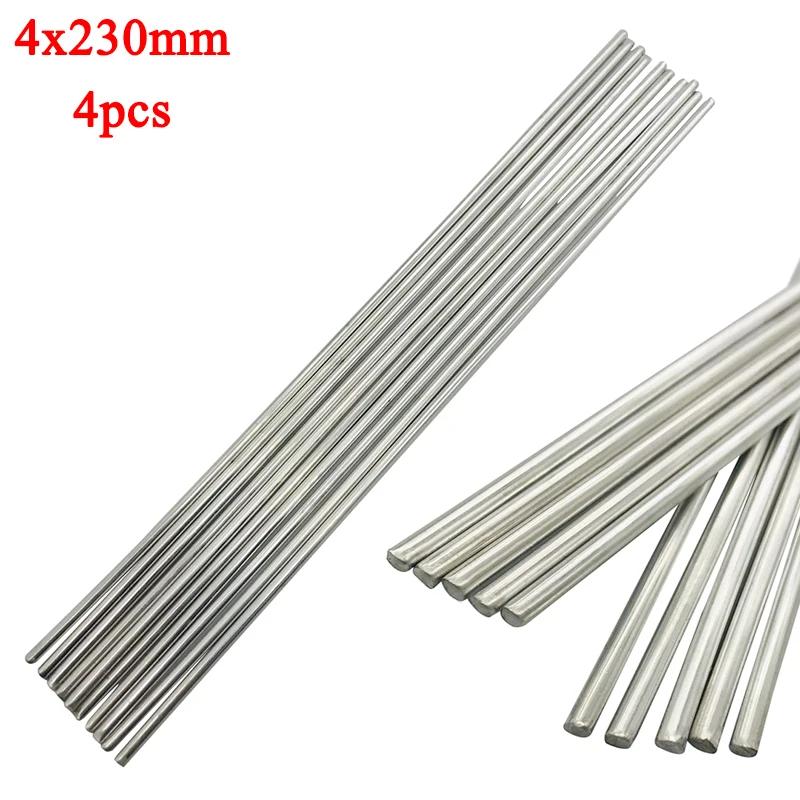 4pcs Low Temperature Welding Rod Aluminum Tig Soldering Brazing Rods