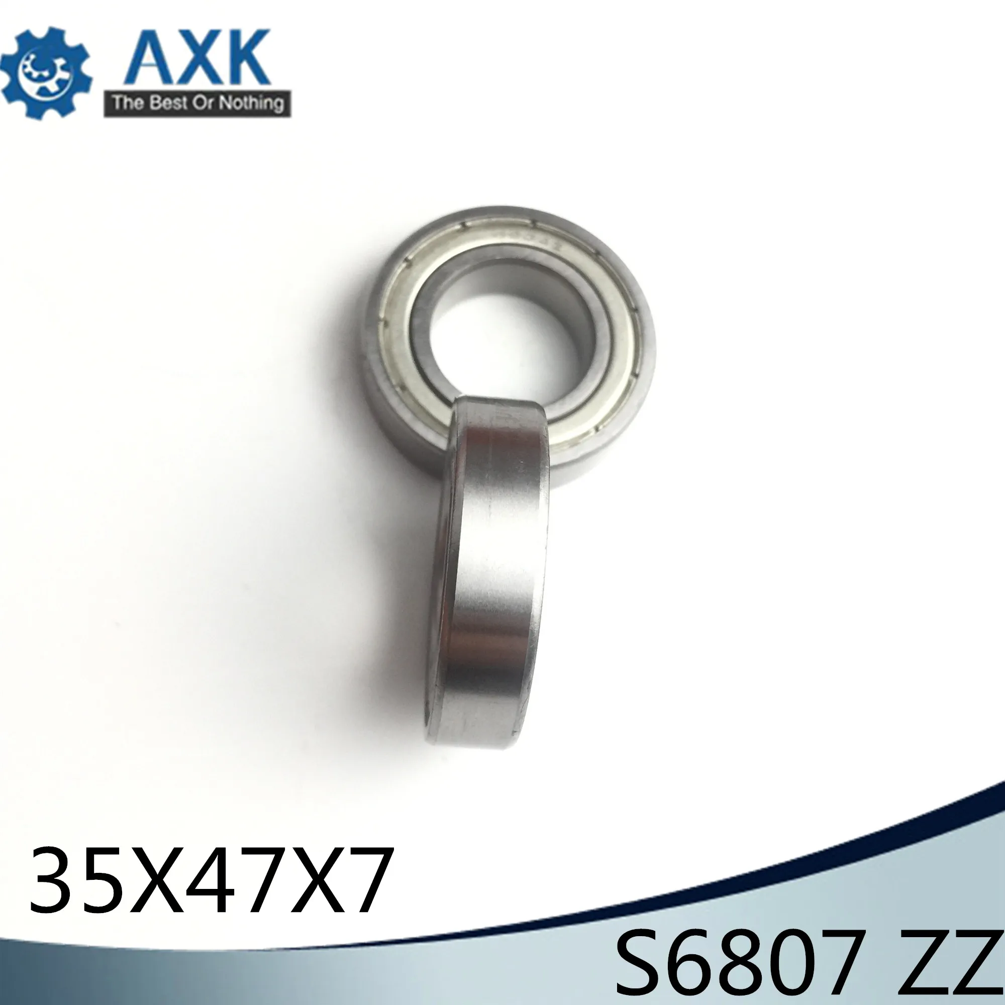 S6807ZZ Bearing 35*47*7 mm ( 5PCS ) ABEC-1 S6807 Z ZZ S 6807 440C Stainless Steel S6807Z Ball Bearings