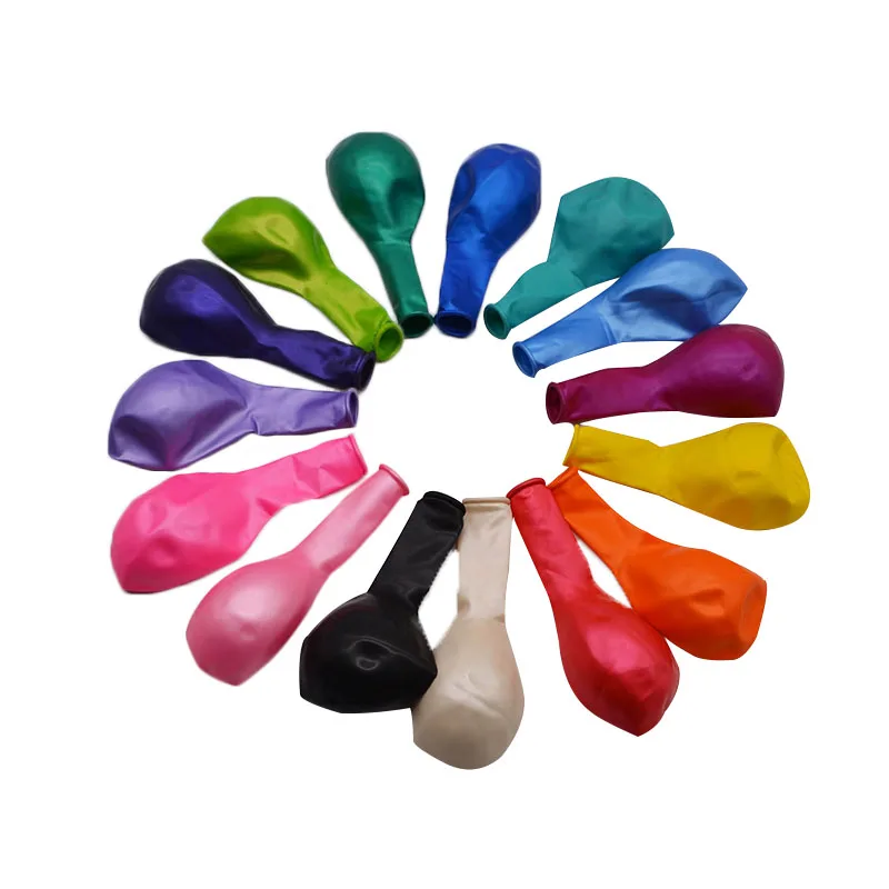10 20 50p 12inch 16 Color Pearl Latex Balloon Inflatable For