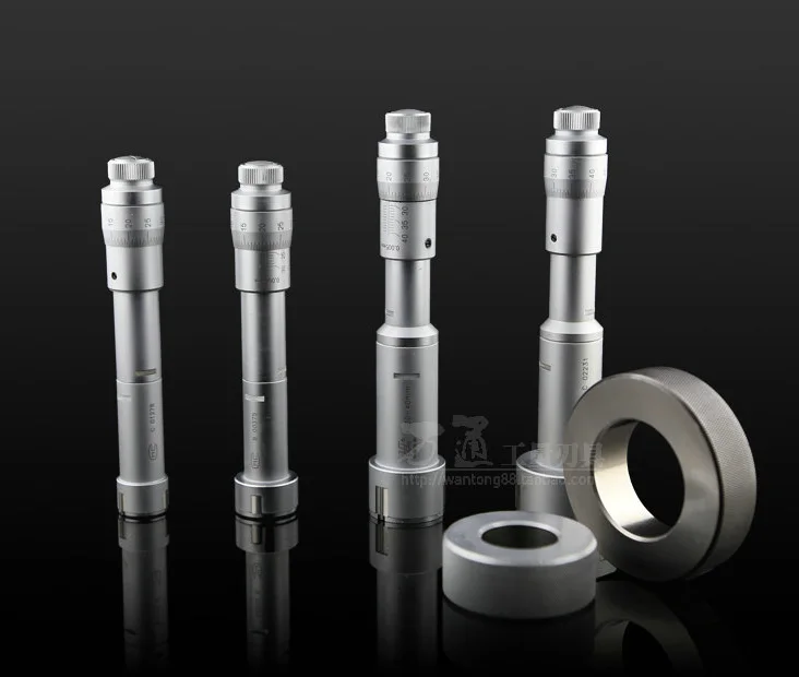 

Holtest Vernier Inside Micrometer, 70-80 mm Range, accuracy 0.005 mm Three jaw hole measurements