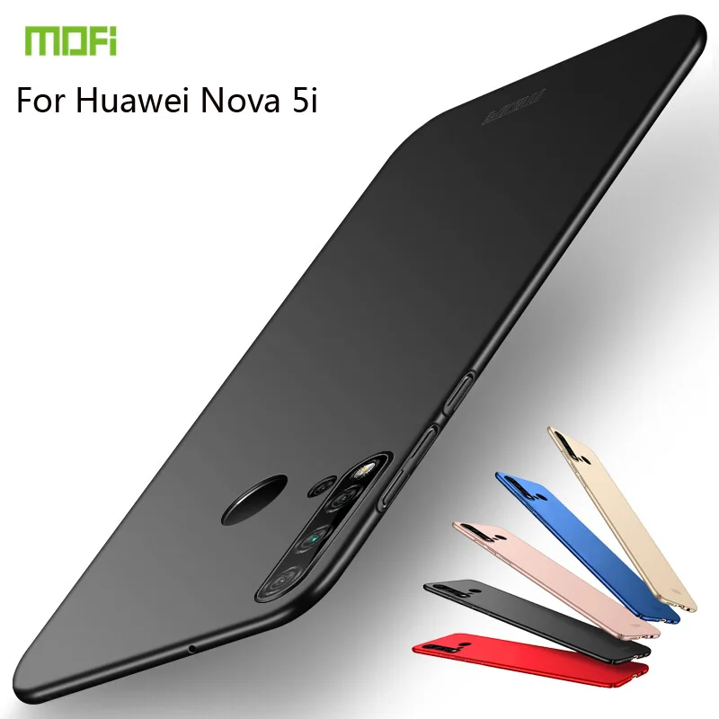 

MOFi For Huawei Nova 5i Cover Case PC Hard Luxury Protection Back Cover For Huawei Nova 5i Fundas Phone Shells