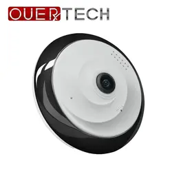 OUERTECH 360 градусов Двусторонняя аудио панорамная Wi-Fi 1.3MP день и ночь Беспроводная интеллектуальная ip-камера поддержка 128g приложение YOOSEE