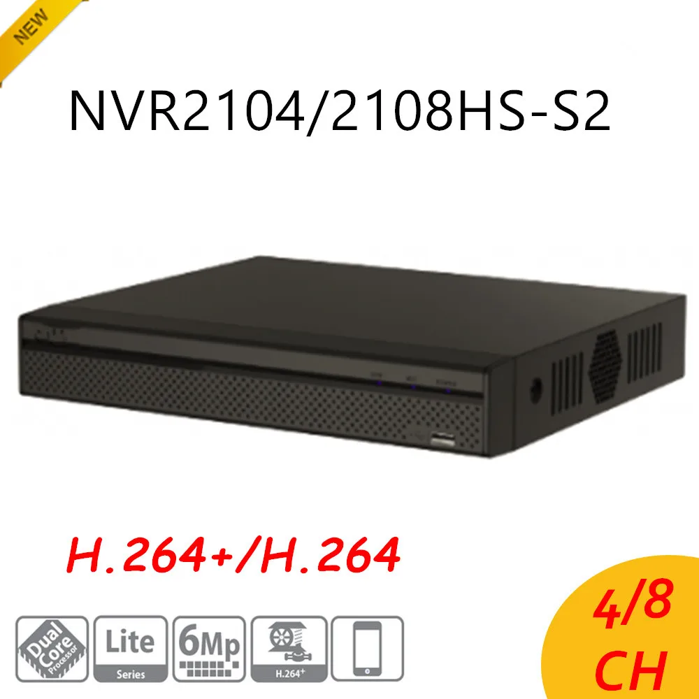 

English Version DH 4/8 Ch Compact 1U Lite Network Video Recorder NVR2104HS-S2/NVR2108HS-S2 H.264+/H.264 HD1080P Up to 6Mp