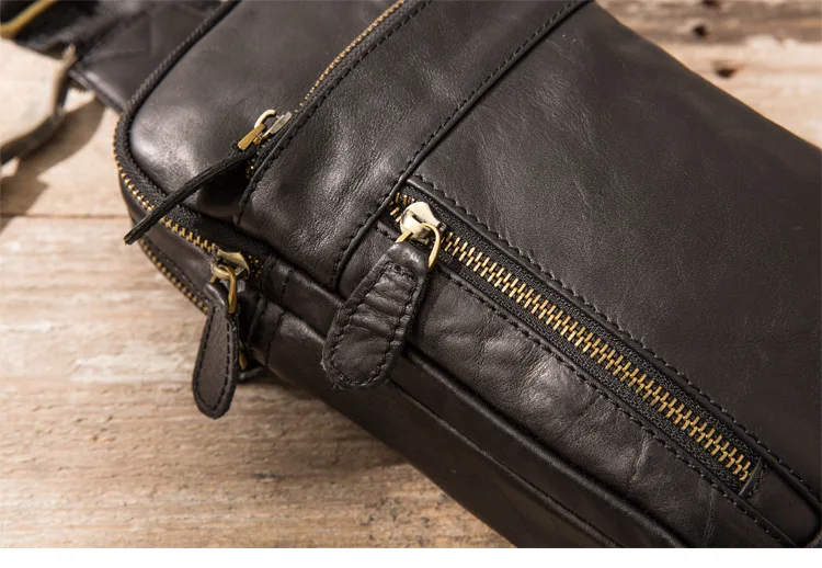 Para Homens Feminino Genuíno Sling Saco de
