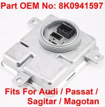 1PCS 12V 35W D3S D4S OEM HID Xenon Headlight Ballast Module Control Unit Car Part Number 8K0941597 Fits For Audi Passat Sagitar 1PCS 12V 35W D3S D4S OEM HID Xenon Headlight Ballast Module Control Unit Car Part Number 8K0941597 Fits For Audi Passat Sagitar