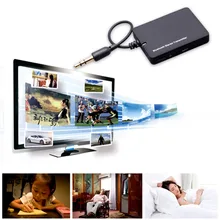 2016 Mini 3.5mm Bluetooth Audio Transmitter A2DP Stereo Dongle Adapter for TV iPod Mp3 Mp4 PC Bluetooth Audio Music Receiver