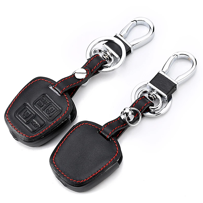 leather Car key cover for toyota (4)