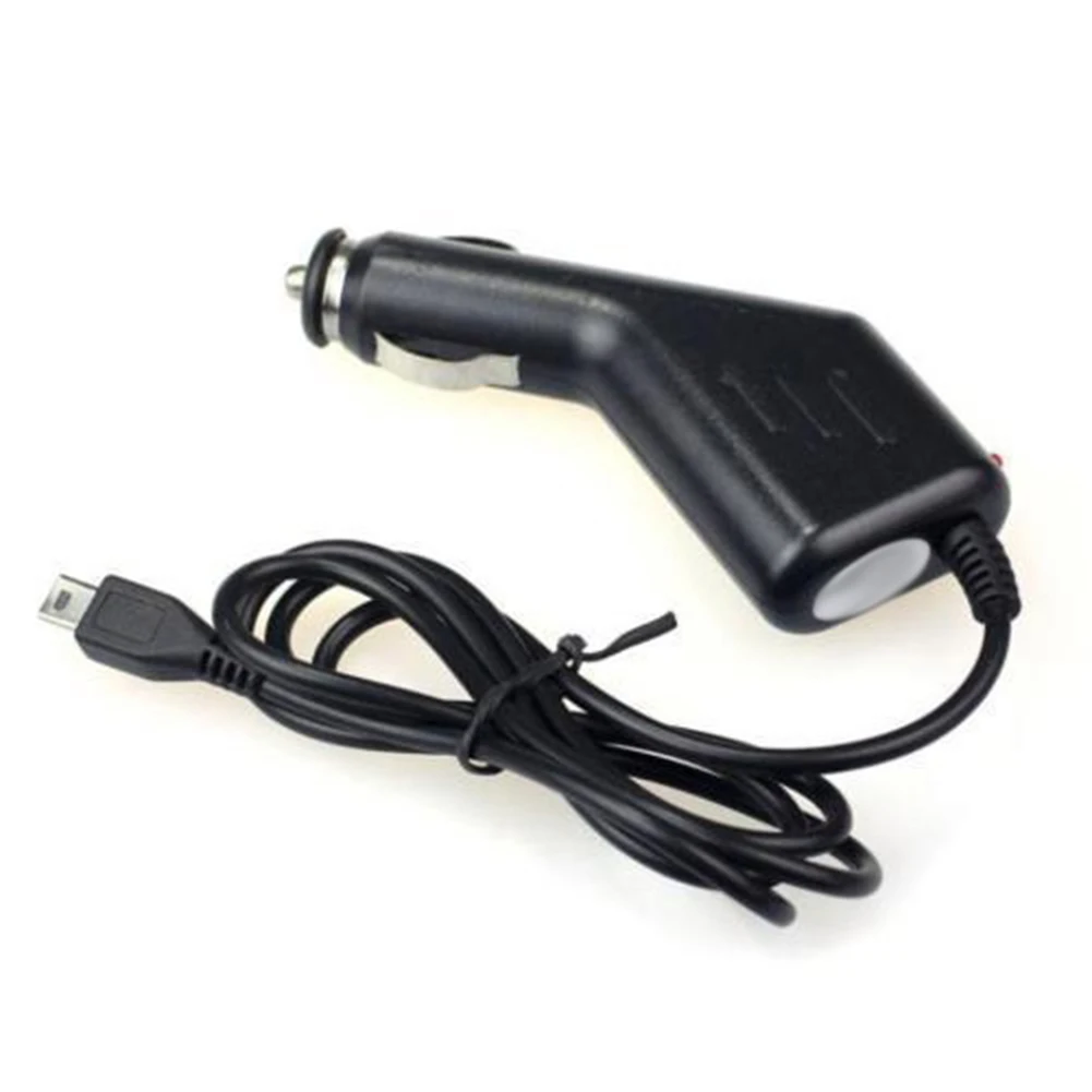 Дропшиппинг DC 12-24 В мини USB Автомобильное зарядное устройство адаптер кабель шнур для gps тахографа телефона