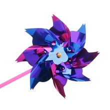 Новинка года, 10 шт., пластиковый штифт ветряной мельницы, духовой Спиннер, детская игрушка, садовый газон, вечерние украшения