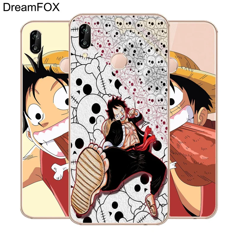 DREAMFOX M272 One Piece Road Fly Soft TPU Silicone Case Cover For Huawei Honor 6A 6C 6X 7C 7X 8 Lite Pro |