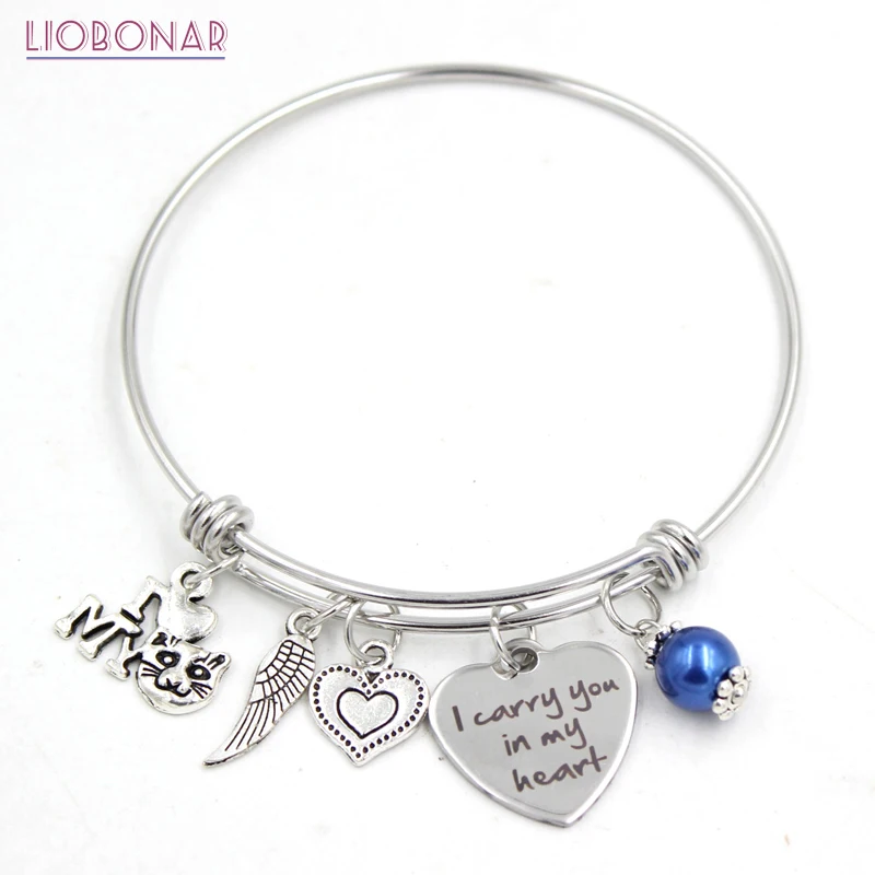 

10PCS Stainless Steel Adjustable Bangle Animail Pet Cat Memorial Bracelet Cat Charms Bracelets for Women Jewelry Bijoux Pulsera