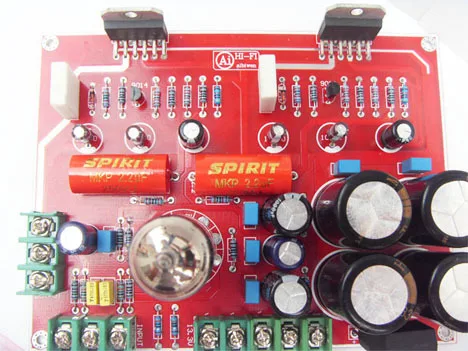 

12AX7B+LM3886 HIFI Power Amplifier