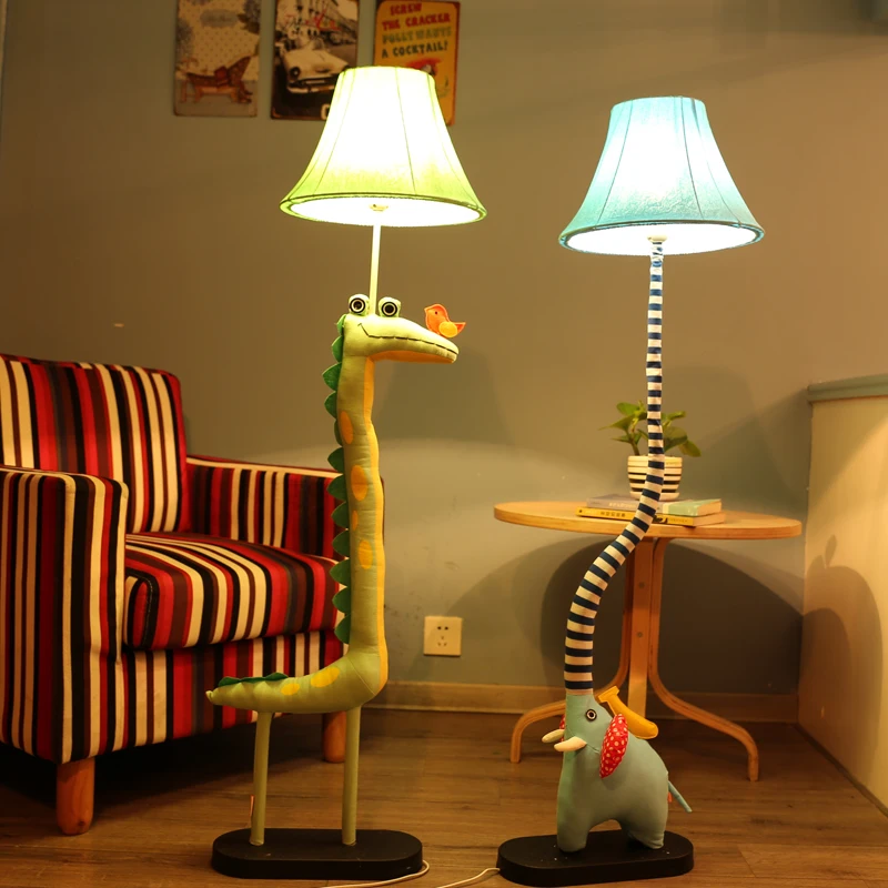 Simple-Creative-Cartoon-birthday-gift-bedside-dimmerable-floor-lamp-eye-care-animal-shaped-for-kid-bedroom