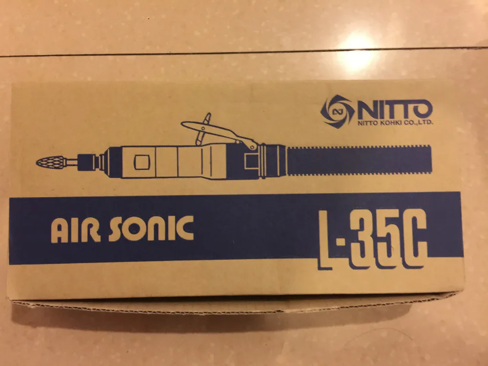 日東工器 エアソニックL-35RA NITTO AIR SONIC 写し出し グラインダー