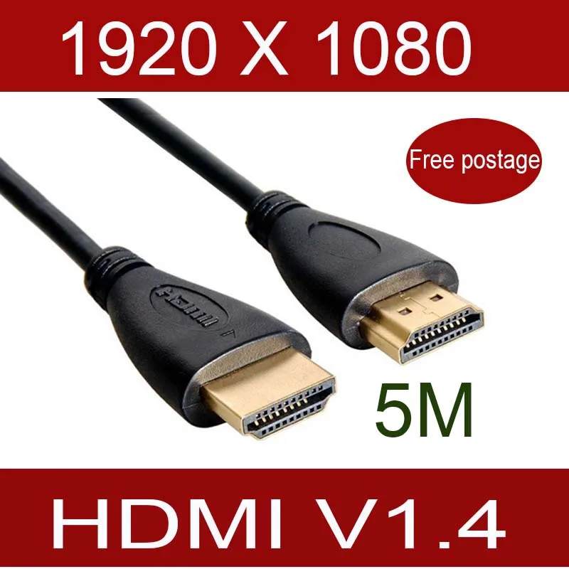 10 قطعة 15FT HDMI كابل HDMI القصير الرصاص v1.4 3D مرئيات ل التبديل الخطان