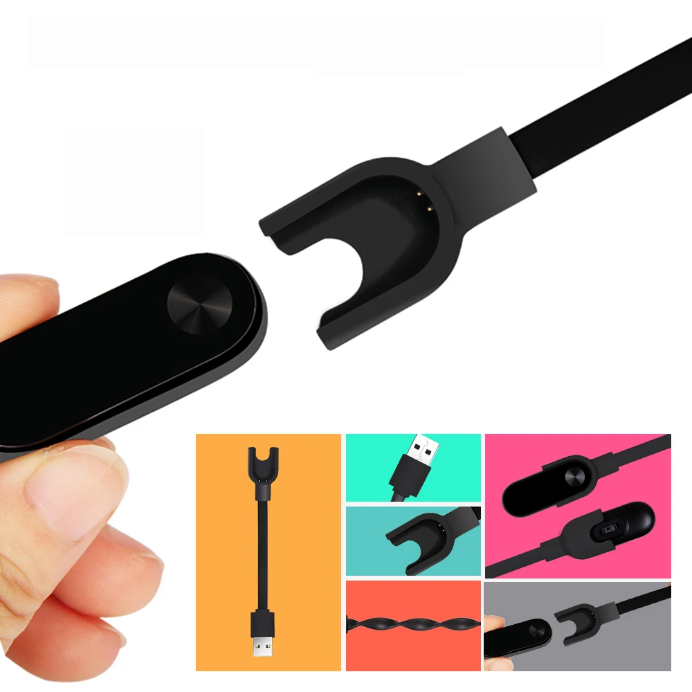

1PC Charger Cord For Xiaomi Mi Band 1s/1/2/3 Replacement USB Charging Cable Adapter Fitness Tracker Smart Bracelet Accessories