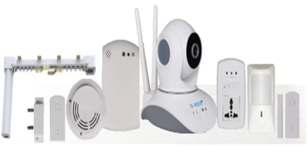 With 433Mhz Alarm Sensor Wireless WIFI Smart IP Camera 1.0MP/1.3MP/2.0MP optional