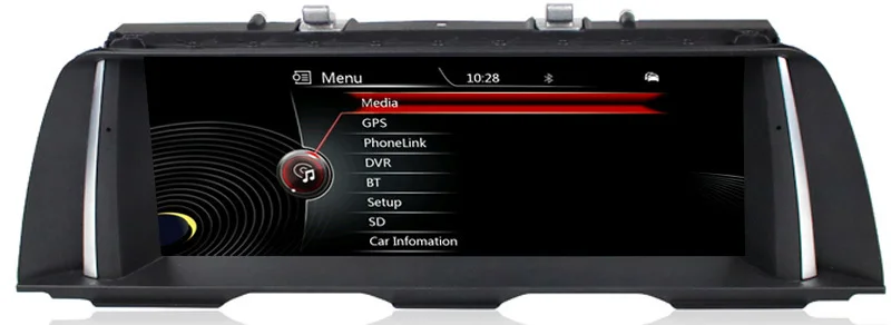 Clearance 1280*480 10.25 Android 4.4 Quad Core Car Radio DVD GPS Navigation Central Multimedia for BMW 5 Series F10 F11(2010-2013)Free map 8