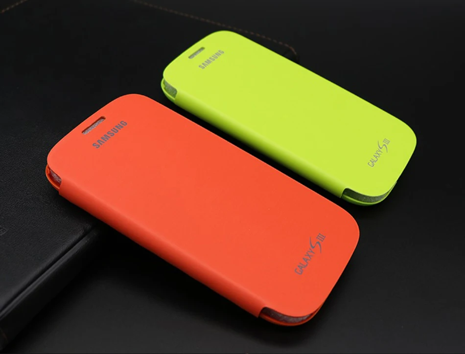 5S3 mini Case Samsung Galaxy S3 Case Cover S3 i9300 Beschermhoes Flip Cover 100% Originele SIII Case Cover Ultradunne