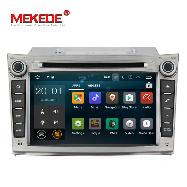 free shipping 7 inch Android 7 1 RAM 2GB Car GPS Nav Auto Radio DVD Player