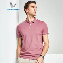 Новинка, летняя мужская рубашка поло, одноцветная, высокое качество, хлопок, рубашки поло для мужчин, бизнес стиль, Повседневный бренд, короткий рукав, поло